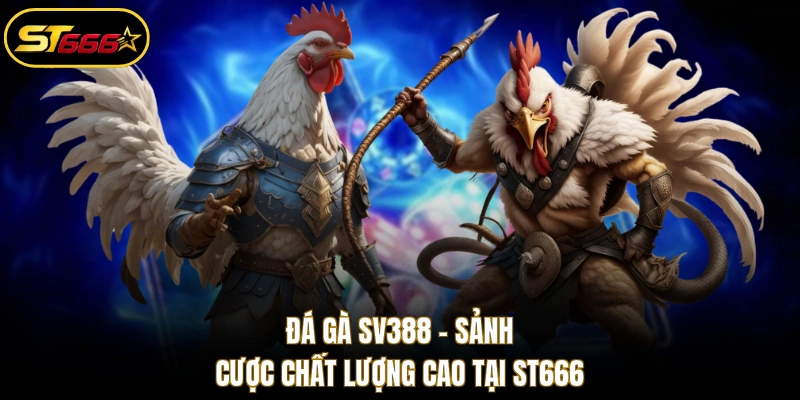 Đá gà SV388 - Sảnh cược chất lượng cao tại ST666