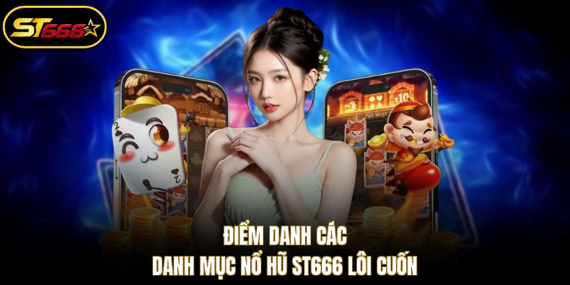 Điểm danh các danh mục nổ hũ ST666 lôi cuốn