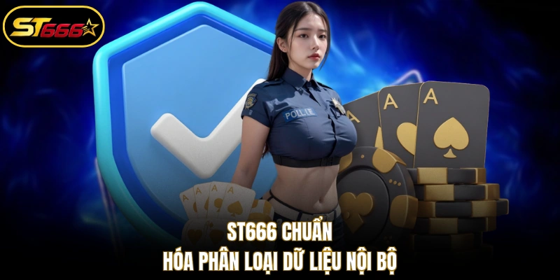 ST666 chuẩn hóa phân loại dữ liệu nội bộ